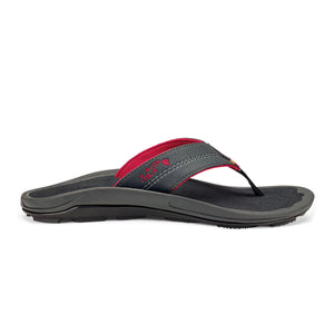 OluKai Mens Kipi Dark Shadow/Dark Shadow