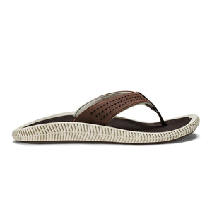 OluKai Mens Ulele Dark Wood/Dark Wood