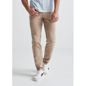 DU/ER Mens No Sweat Slim - 30 Inseam DTK Desert Khaki