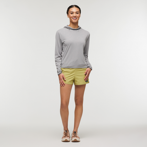 Cotopaxi Womens Sombra Sun Hoodie Smoke
