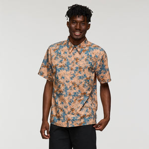 Cotopaxi Mens Estival Button Up Shirt - Print Galactic Drizzle
