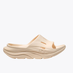 Hoka Unisex Ora Recovery Slide 3 Vanilla/Vanilla