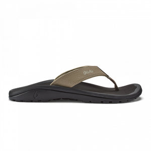Olukai Mens Ohana OX Clay/Onyx / 10