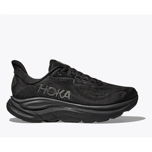 Hoka Mens Clifton 10 Wide Black / Black