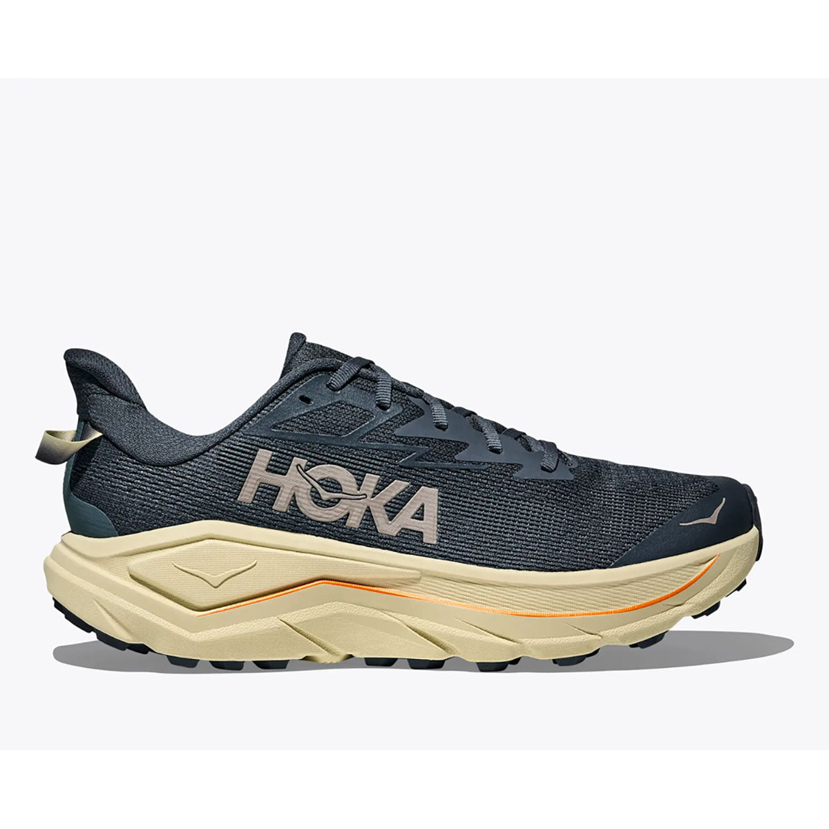 Hoka Mens Challenger 8 Faded Navy / Pampass Grass