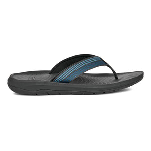Teva Mens Hurricane Flip-Flop Archive Ladder Blue Coral