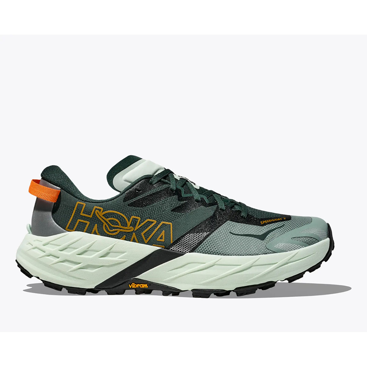 Hoka Mens Speedgoat 7 Bay Leaf/Sea Glass