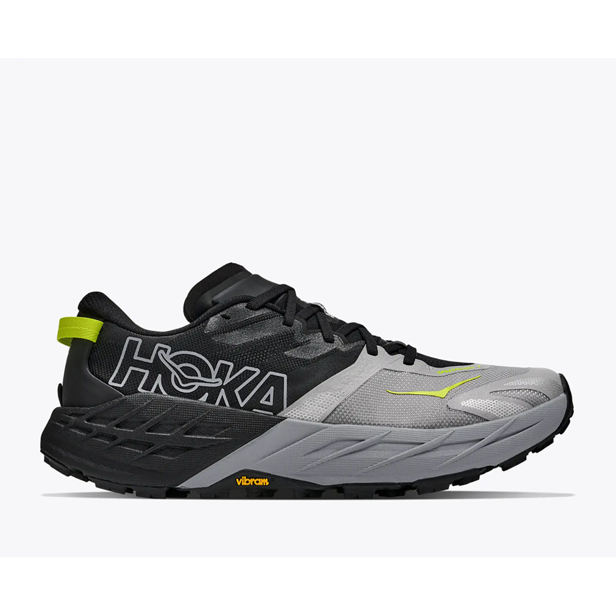 Hoka Mens Speedgoat 7 Black / Stellar Grey
