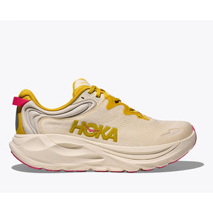 Hoka Womens Gaviota 6 Birch / Yellow Gold