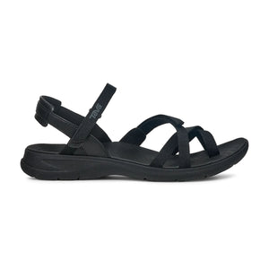 Teva Womens TirraTraveler Slingback Sandal Black/Black