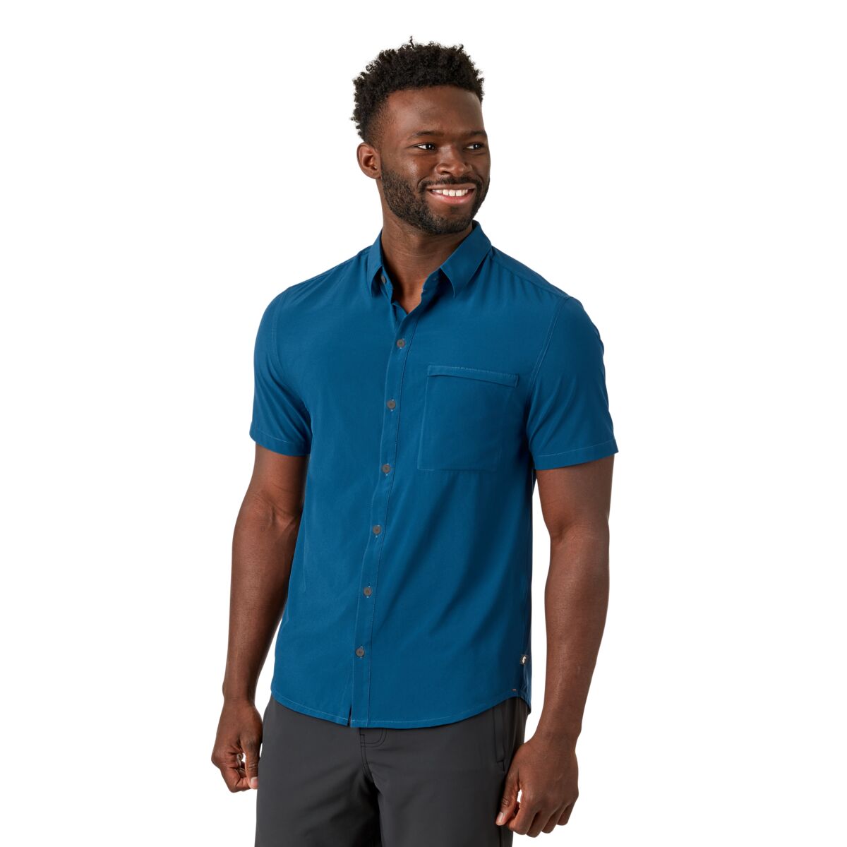 Cotopaxi Men's Cambio Button Up Shirt Indigo
