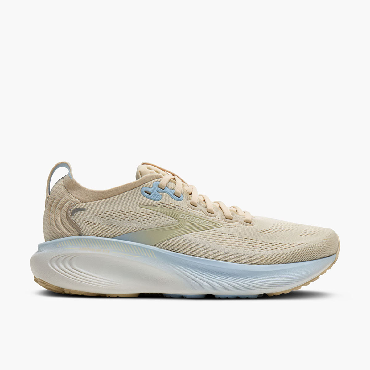 Brooks Womens Adrenaline GTS 25 Sand/Coconut/Skyway