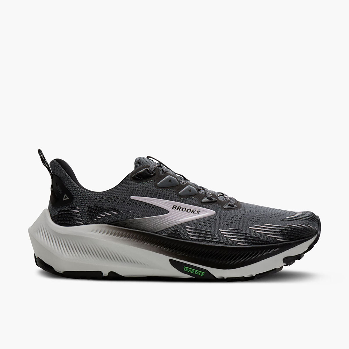 Brooks Womens Ghost Trail Poppy Seed/Black/Pink