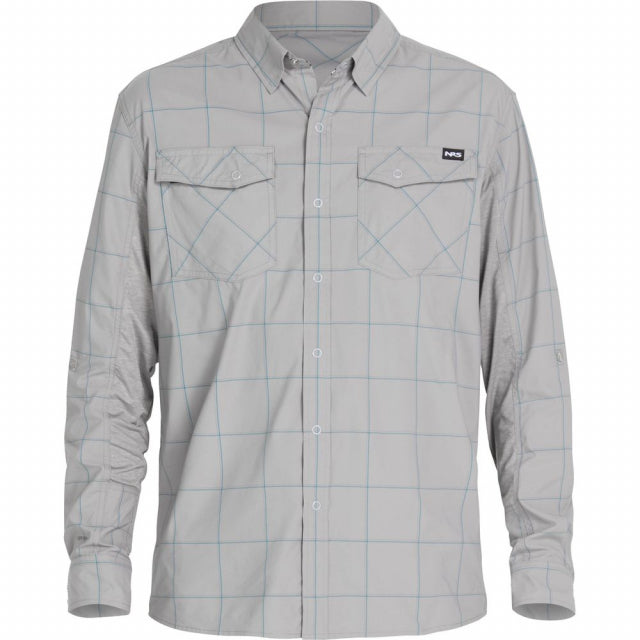 NRS M LS Guide Shirt Sharkskin