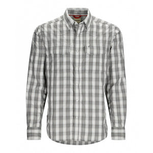 Simms Fishing Mens Big Sky Long Sleeve Fishing Shirt 1072 Exuma Plaid