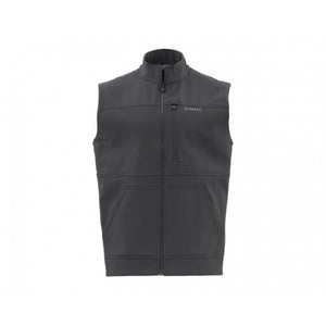 Simms Fishing Mens Rogue Fleece Vest 005 Raven
