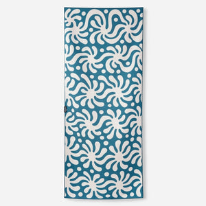 Nomadix Single Sided Print WHIR-TEOC Whirlpool Teal Ocean