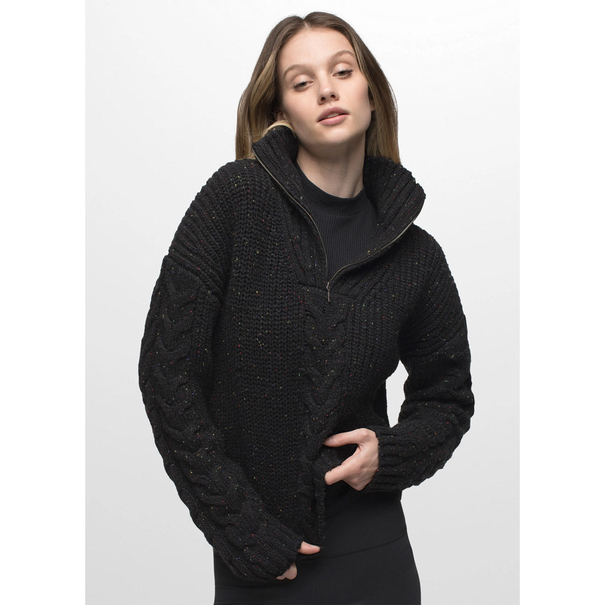 Prana Women's Laurel Creek Sweater Black