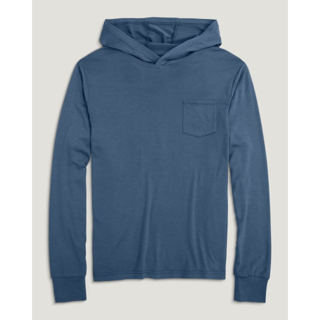 Free Fly Apparel Y Bamboo Shade Hoodie 421 Pacific Blue