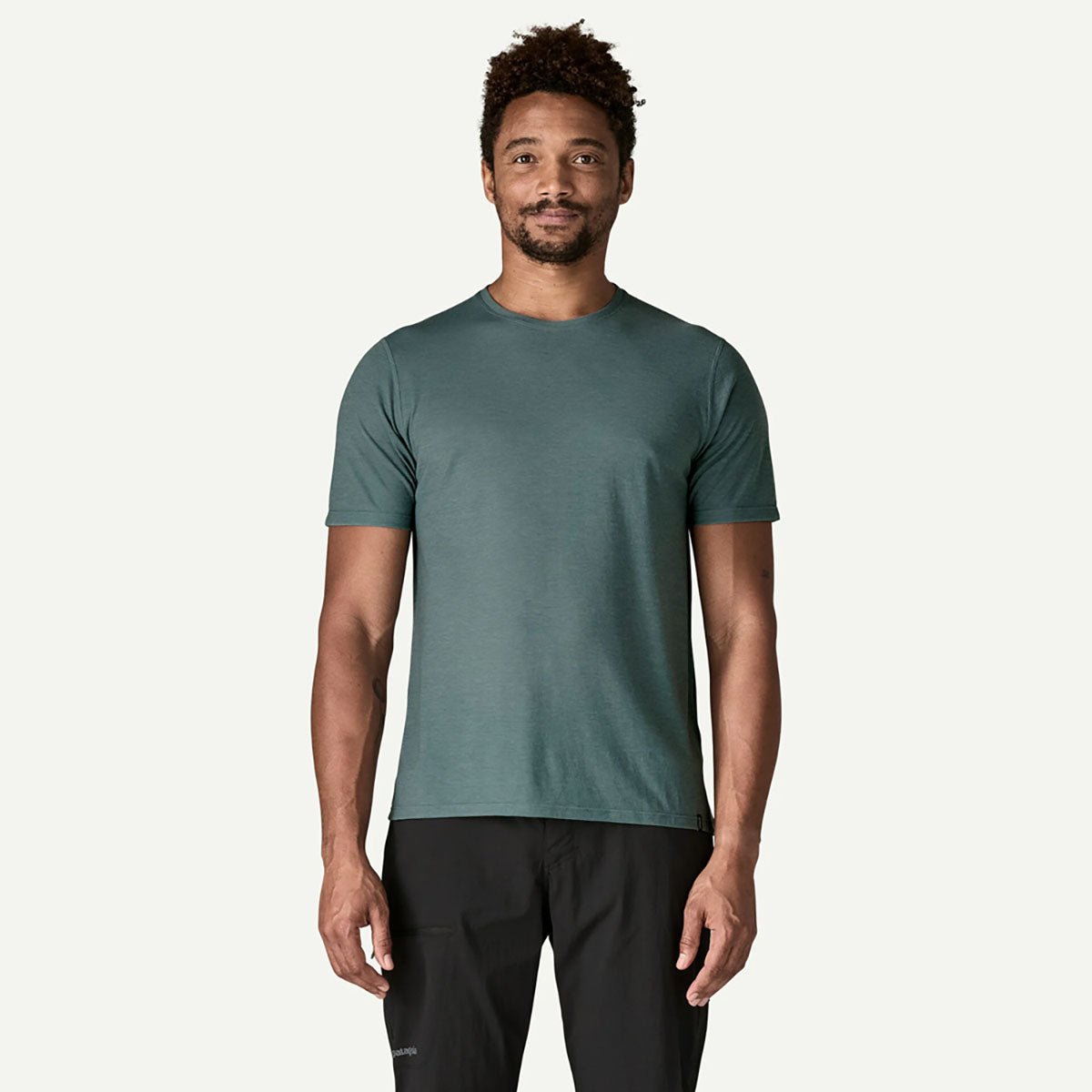 Patagonia Mens Capilene Cool Trail Shirt Blue Sage