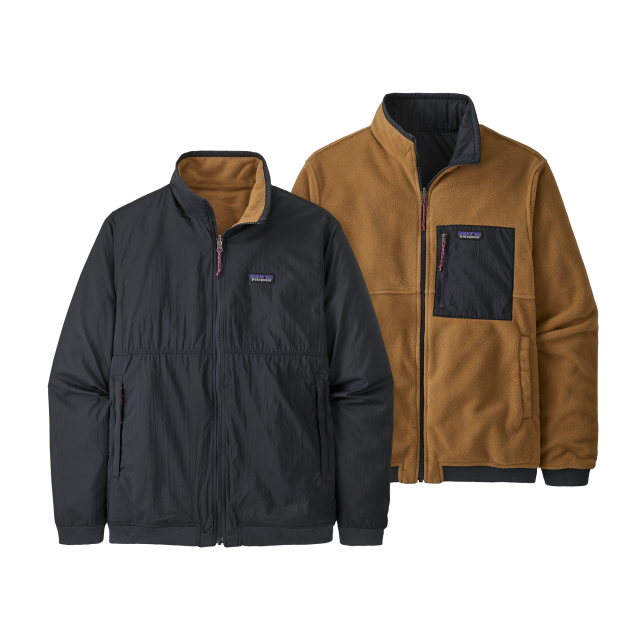 Patagonia Men's Reversible Shelled Microdini Jacket PIB Pitch Blue / L