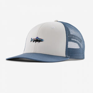 Patagonia Stand Up Trout Trucker Hat WHI White