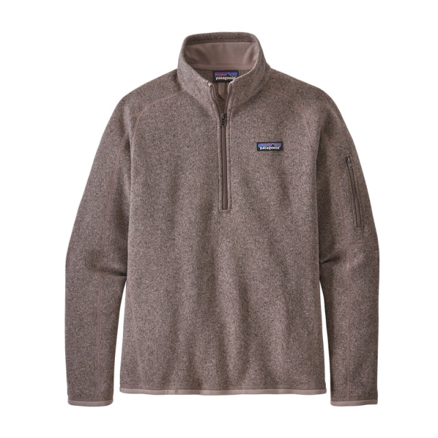 Patagonia Womens Better Sweater 1/4 Zip Furry Taupe