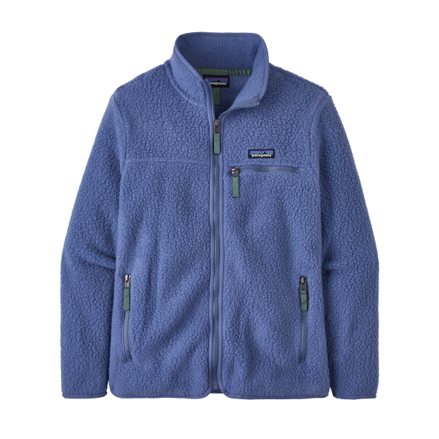 Patagonia Womens Retro Pile Jacket Current Blue