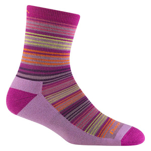 Darn Tough Kids Zebra Canyon Micro Crew Lightweight Hiking Socks C007 Clover
