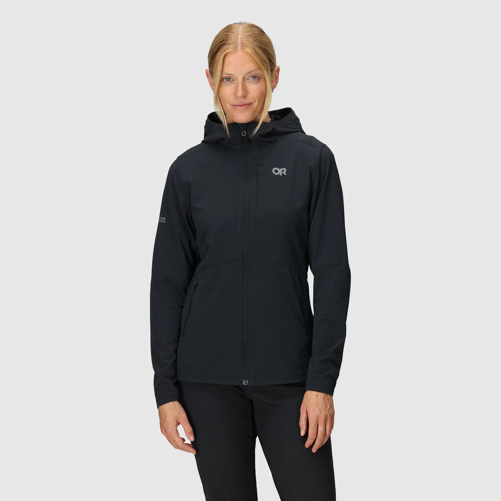 Outdoor Research Womens Ferrosi Hoodie Black