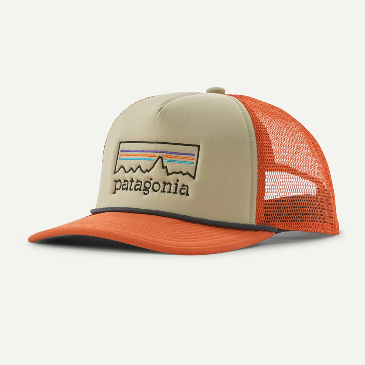 Patagonia Broadcaster Hat Fitz Roy Strata: Weathered Stone