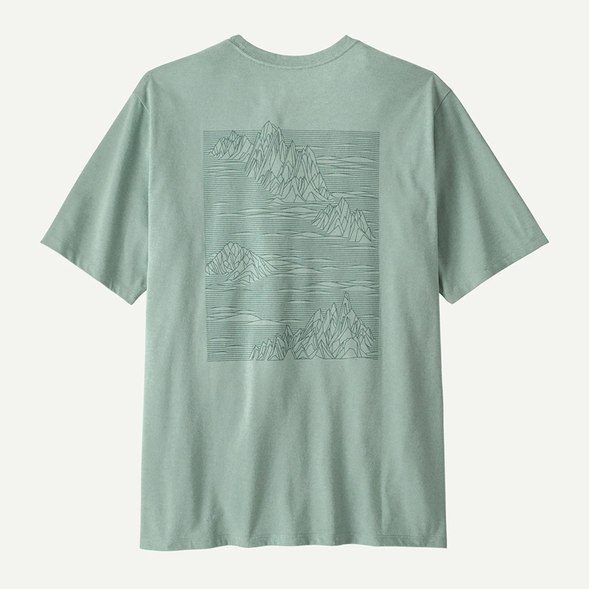 Patagonia Mens Strataspire Responsibili-Tee Thin Ice