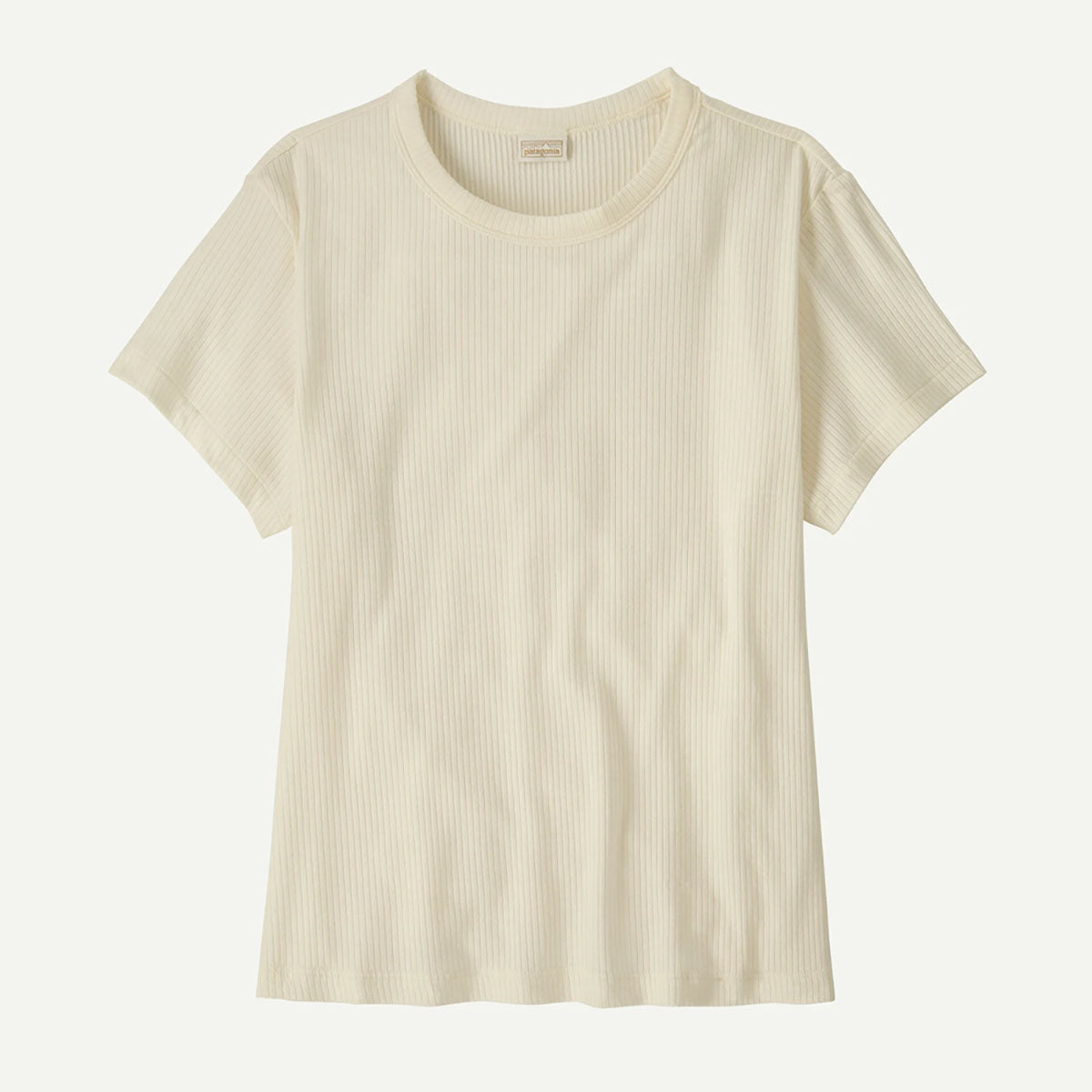 Patagonia Womens Rib Knit Top White