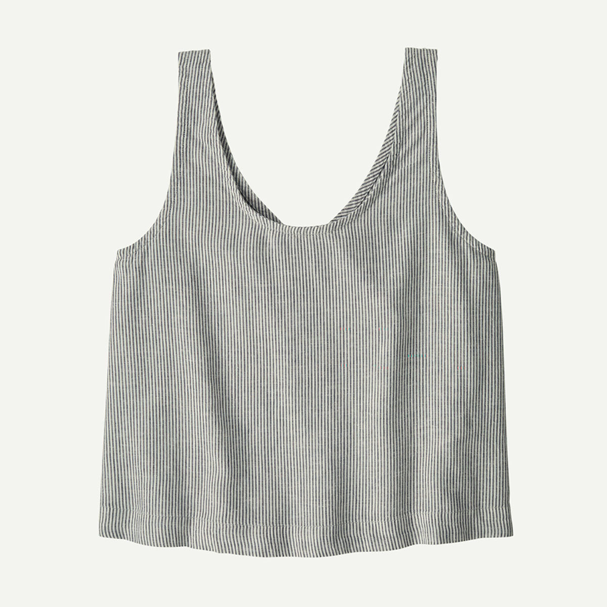 Patagonia Womens Garden Island Top Solstice Stripe: Smolder Blue
