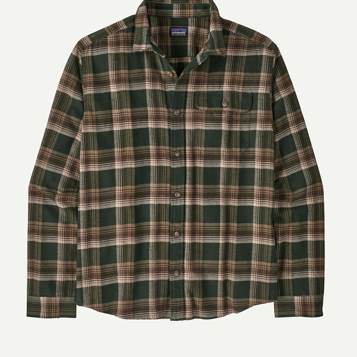 Men's Long-Sleeved Lightweight Fjord Flannel Shirt
