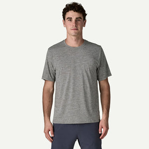 Patagonia Mens Capilene Cool Daily Shirt Feather Grey
