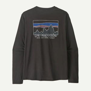 Patagonia Mens Long-Sleeved Capilene Cool Daily Shirt - 73 Skyline Black