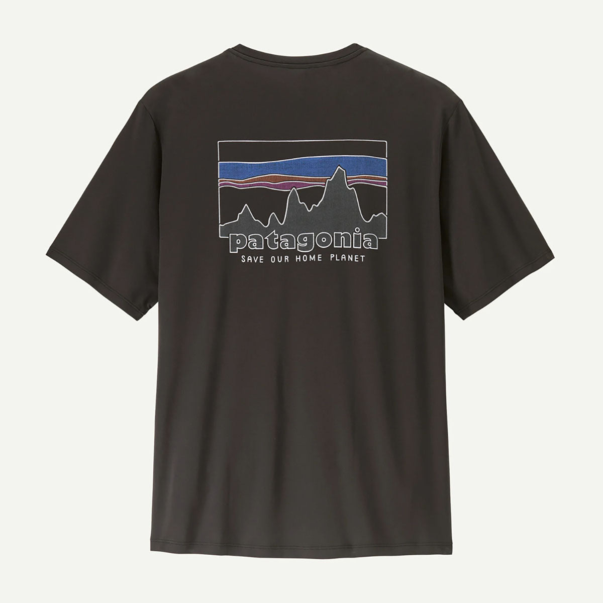 Patagonia Mens Capilene Cool Daily Shirt - 73 Skyline Black