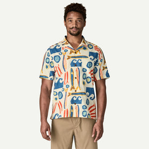 Patagonia Mens Tidal Threads Camp Shirt ardines: Natural / S
