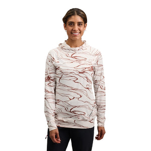Black Diamond Womens Alpenglow Hoody 9756 Relief/Chalk/Clay