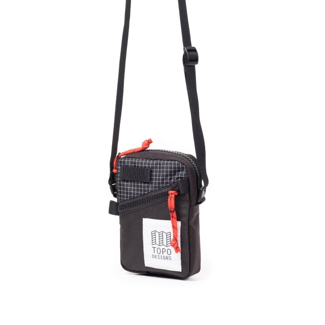 Topo Designs Mini Shoulder Bag 961 Black/Grid