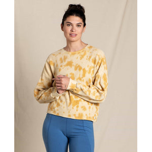 Toad&Co. Womens Mccloud Long Sleeve Pullover 292 Autumn Tie Dye