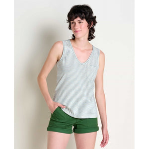 Toad&Co. Womens Grom Tank 116 alt Stripe II / S