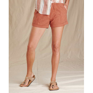 Toad&Co. Womens Taj Hemp Short Coconut Shell