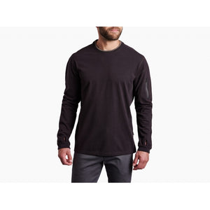 Kuhl Mens Kommando Crew Black Coffee