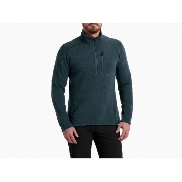 Kuhl Mens Interceptr 1/4 Zip STBL Storm Blue