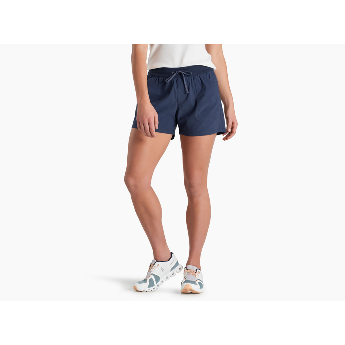 Kuhl Womens Trekr Pull On Short - 4 Indigo
