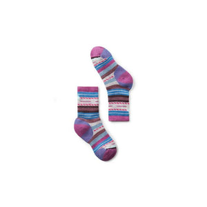 Smartwool Kids Hike Full Cushion Margarita Crew Socks A22 Meadow Mauve