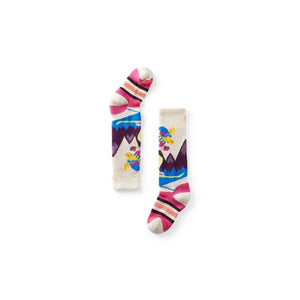 Smartwool K Wintersport Full Cushion Mountain Moose Pattern OTC A81 Moonbeam