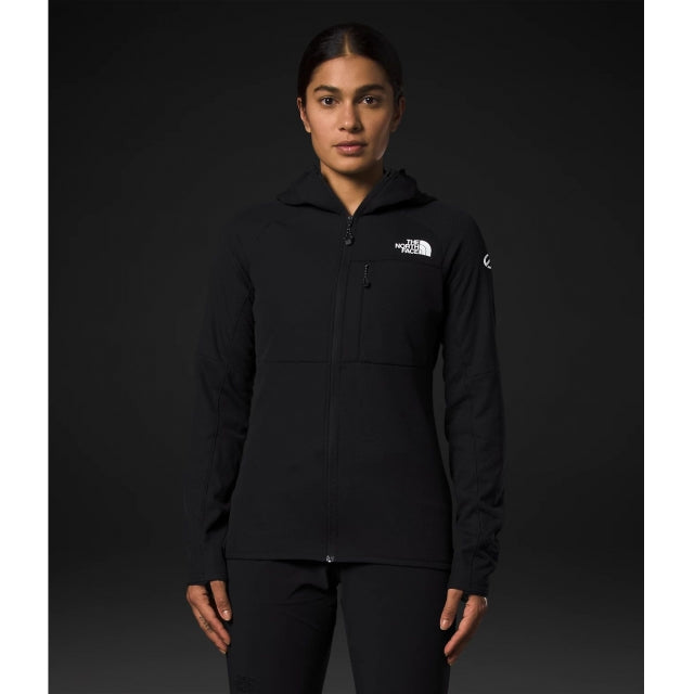 The North Face Womens Summit FUTUREFLEECE Full Zip Hoodie 4H0 TNF Black-NPF